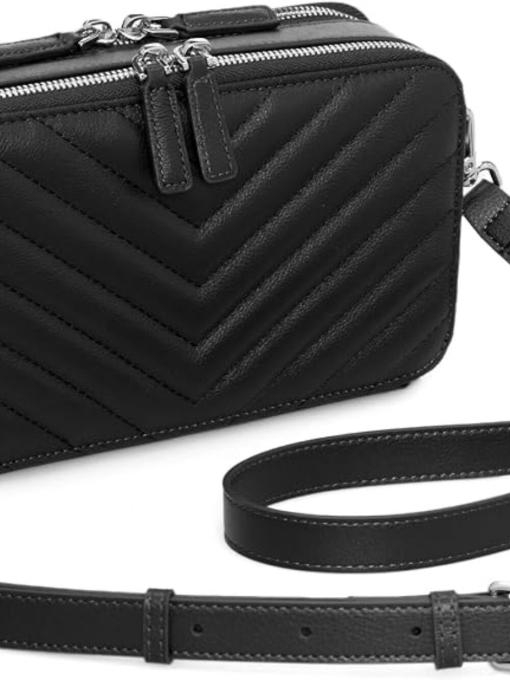 befen Genuine Leather Crossbody Bags for Women, RFID Leather Purses